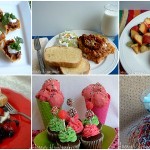 Party Food collage
