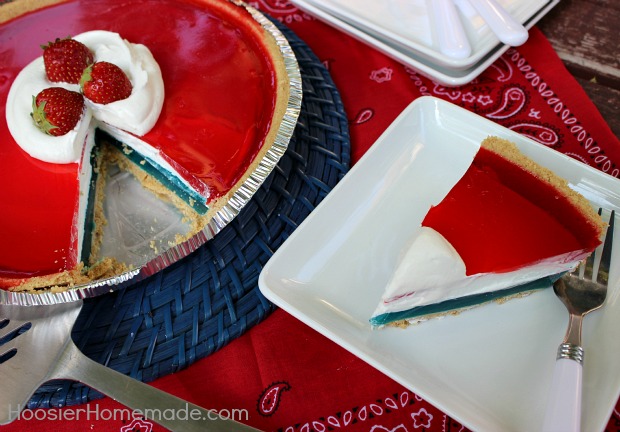 Easy Patriotic Pie | Recipe on HoosierHomemade.com