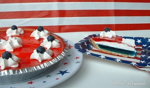 Easy Patriotic Pie for the Fourth of July