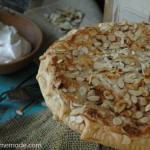 Amaretto Peach Pie Recipe :: HoosierHomemade.com