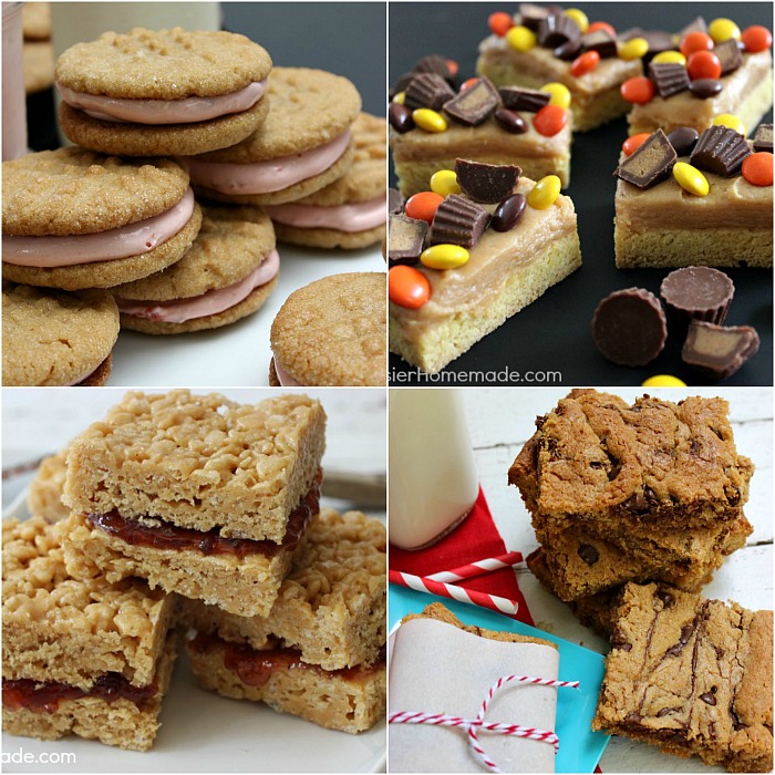 Peanut Butter Cookies - 4 scrumptous recipes for the Peanut Butter lover in your home!