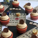 PEANUT BUTTER CUP CUPCAKES -- These Chocolate Cupcakes start with a moist, delicious recipe that includes peanut butter cups in the cupcakes, and topped with a creamy Peanut Butter Frosting! And of course, another Peanut Butter Cup on top!