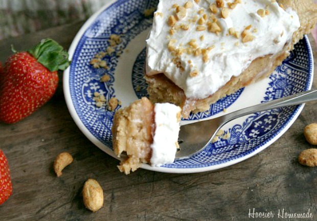 Peanut Butter & Jelly Pie :: Recipe on HoosierHomemade.com