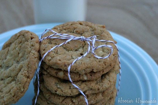 Peanut Butter Oatmeal Cookies Recipe