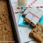 Peanut Butter Swirl Bars :: Recipe on HoosierHomemade.com