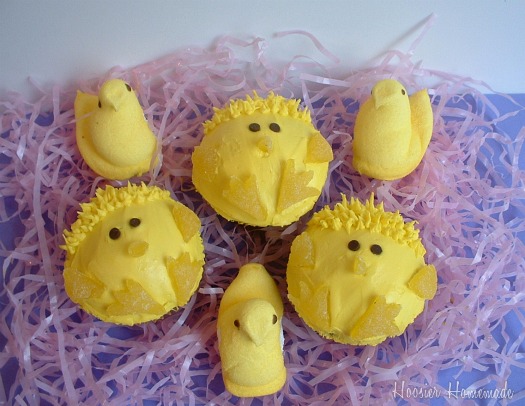 easter cupcakes with peeps. Peeps Cupcakes for Easter: