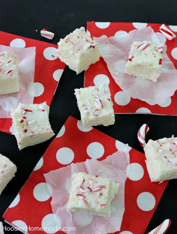 Peppermint Fudge | Recipe on HoosierHomemade #KraftRecipes