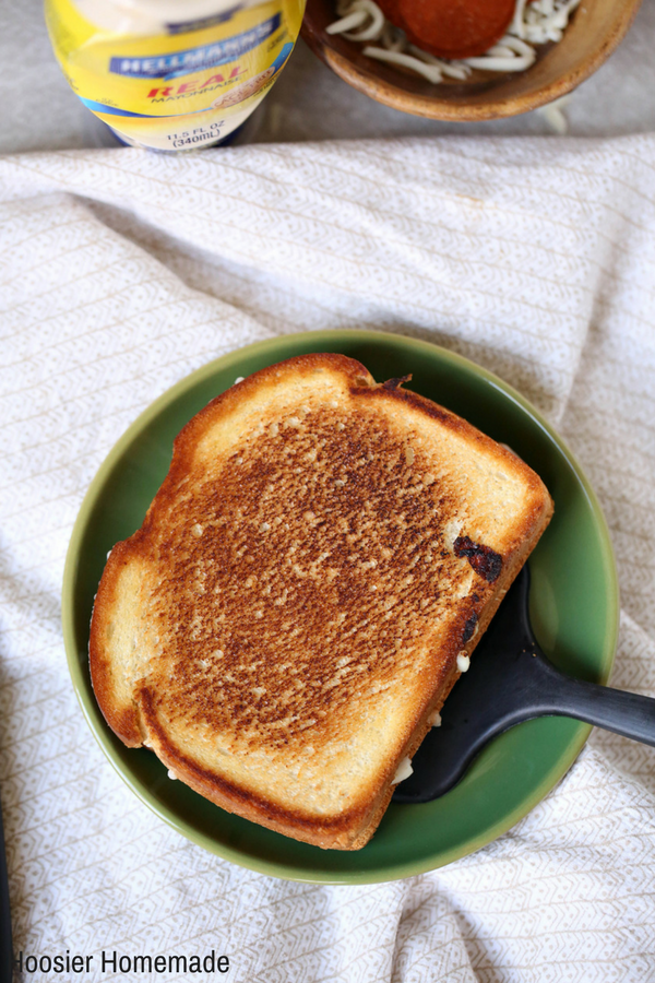 Pepperoni Pizza Grilled Cheese