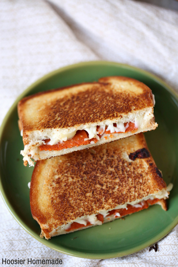 Pepperoni Pizza Grilled Cheese