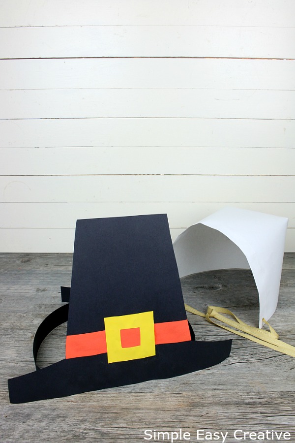 diy pilgrim hat