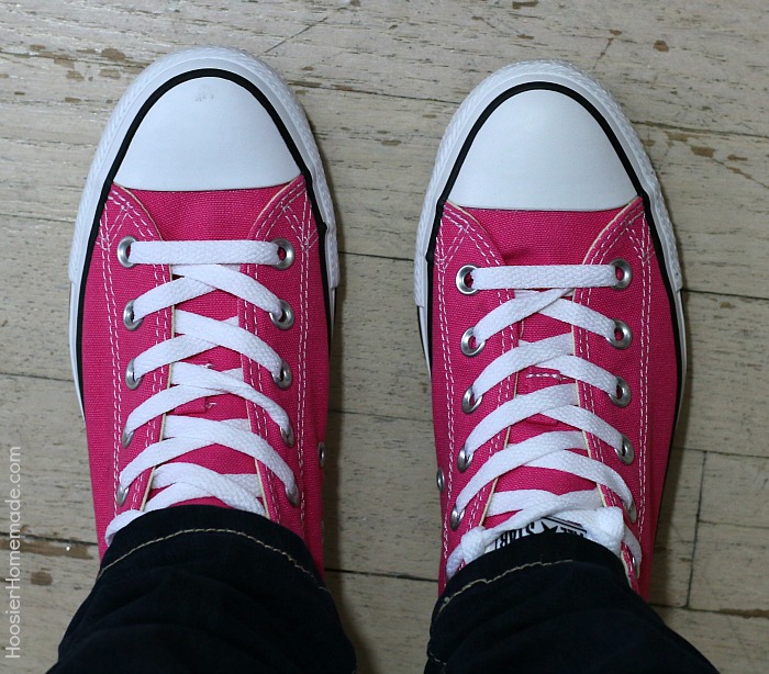 Pink Converse Shoes