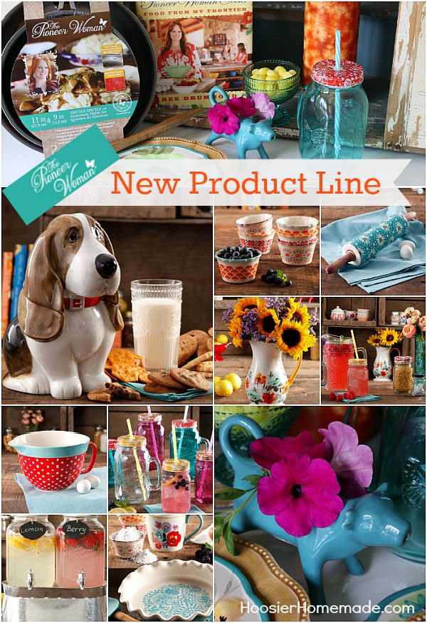 The ever popular Pioneer Woman has a new line of products! From dinner ware, to cooking utensils, to serving dishes and much more! Come check them out!