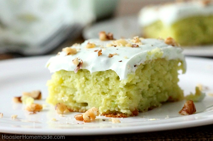 Pistachio Pineapple Cake