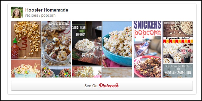 Popcorn Pinterest Board
