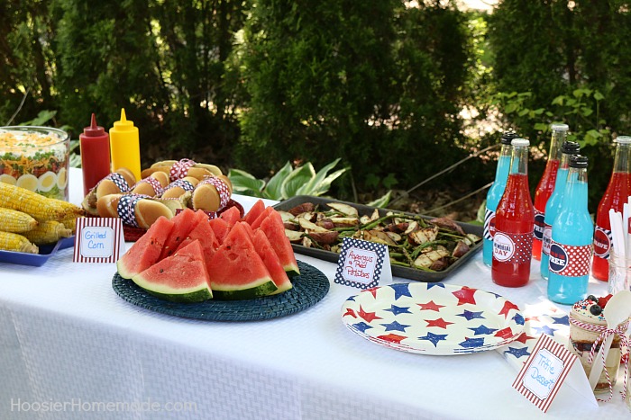 Printable Memorial Day BBQ Party