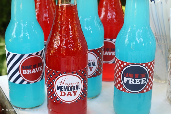 Drinks Wraps for Memorial Day BBQ Party