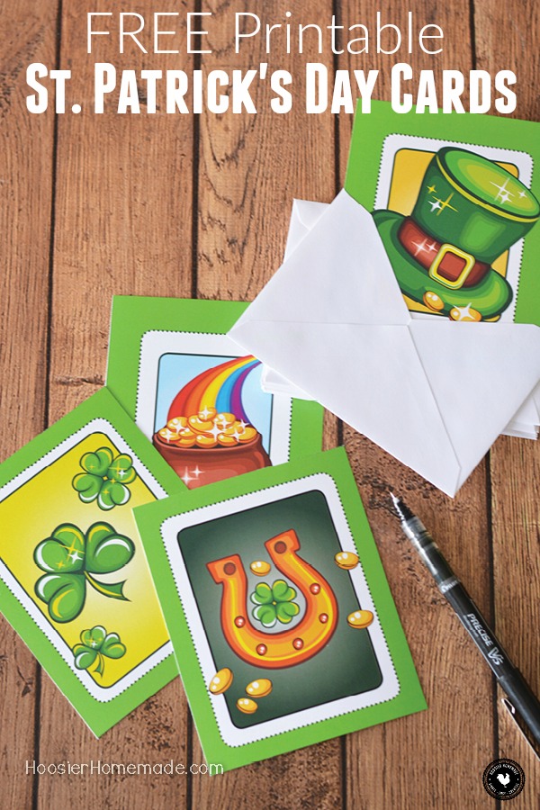 Free Printable St. Patrick's Day Card