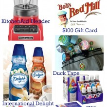 Join us on Wed. May 27th, at 9 p.m EST to celebrate Summer and win prizes too! Prizes from KitchenAid, $100 Gift Card from Bob's Red Mill, Wilton, Duck Tape, Sweets & Treats Boutique, Lucky Leaf, and International Delight. Find us on the Creative Home Pinterest Party Board!