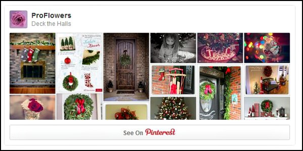 ProFlowers Pinterest Board