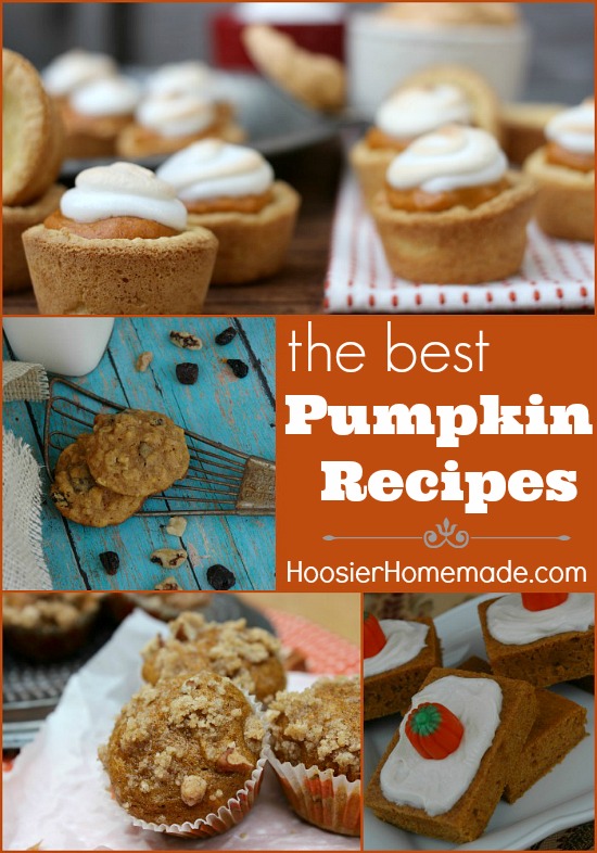 Pumpkin Recipes on HoosierHomemade.com