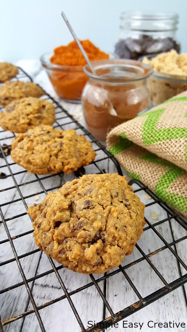 PUMPKIN OATMEAL CHOCOLATE CHIP COOKIES RECIPE