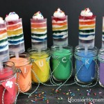 Rainbow Jello Push Pops | Recipe on HoosierHomemade.com