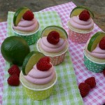 Raspberry Lime Cupcakes - May 2012