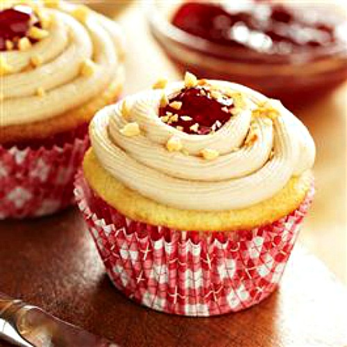 PB&J Cupcakes from Pillsbury