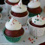 Red Velvet Cupcake Recipe :: HoosierHomemade.com