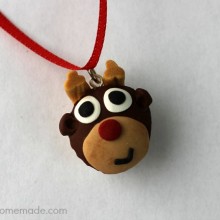Reindeer Cupcake Charm