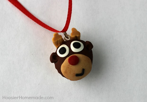 Reindeer Cupcake Charm