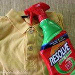 Resolve: Tackling Chocolate Stains :: on HoosierHomemade.com