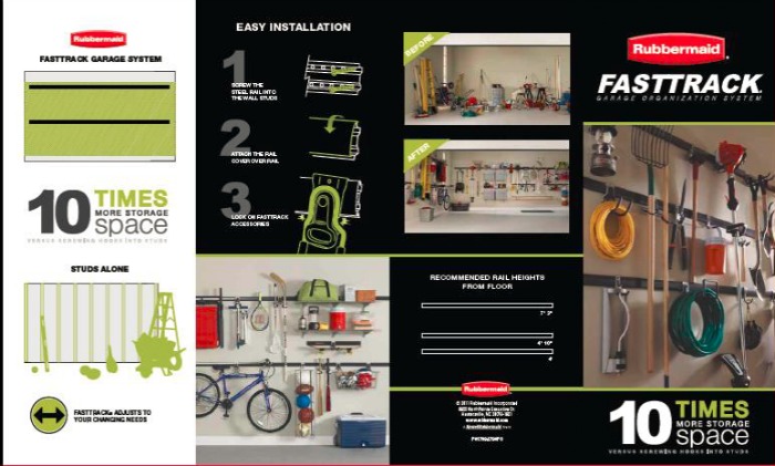 Rubbermaid FastTrack System