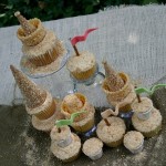 Sand Castle Cupcakes - July 2012