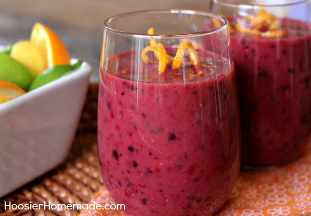 Sangria Smoothie | Recipe on HoosierHomemade.com