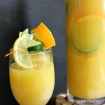 Refreshing Summer Sangria :: Recipe on HoosierHomemade.com