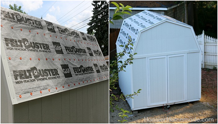 SHE SHED: BACKYARD MAKEOVER -- Learn how to shingle a roof! We are building a She Shed and taking you through the step-by-step process! Follow along and be inspired to create a space of your own! 