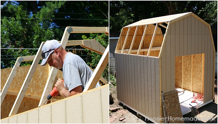 SHE SHED: BACKYARD MAKEOVER -- Learn how to shingle a roof! We are building a She Shed and taking you through the step-by-step process! Follow along and be inspired to create a space of your own! 