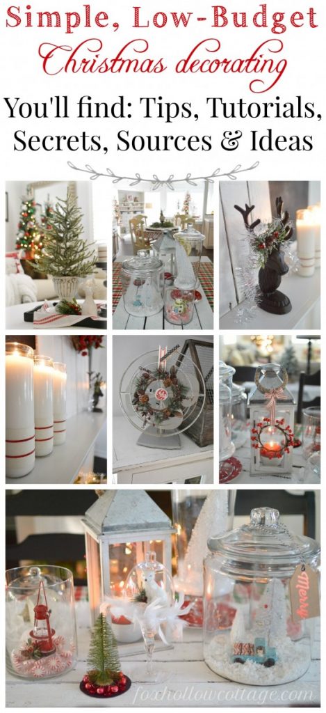 Low Cost Christmas Decorating