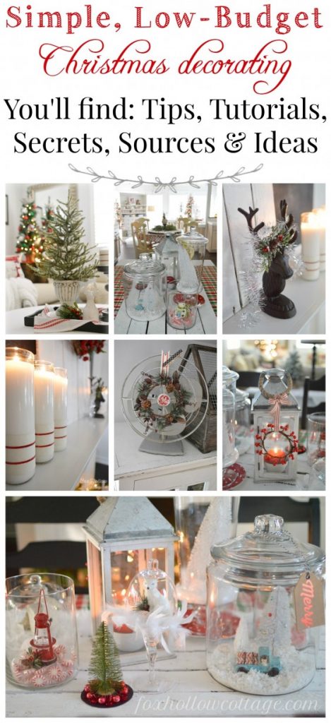 Low Cost Christmas Decorations  100 Days of Homemade Holiday