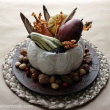 Simple Thanksgiving Table Decoration