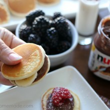Mini Pancake Sandwich