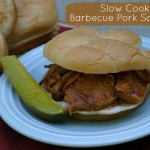 Slow Cooker Barbecue Pork Sandwich :: HoosierHomemade.com