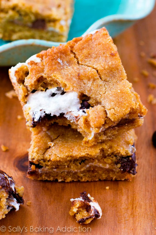 Smores-Cookie-Bars