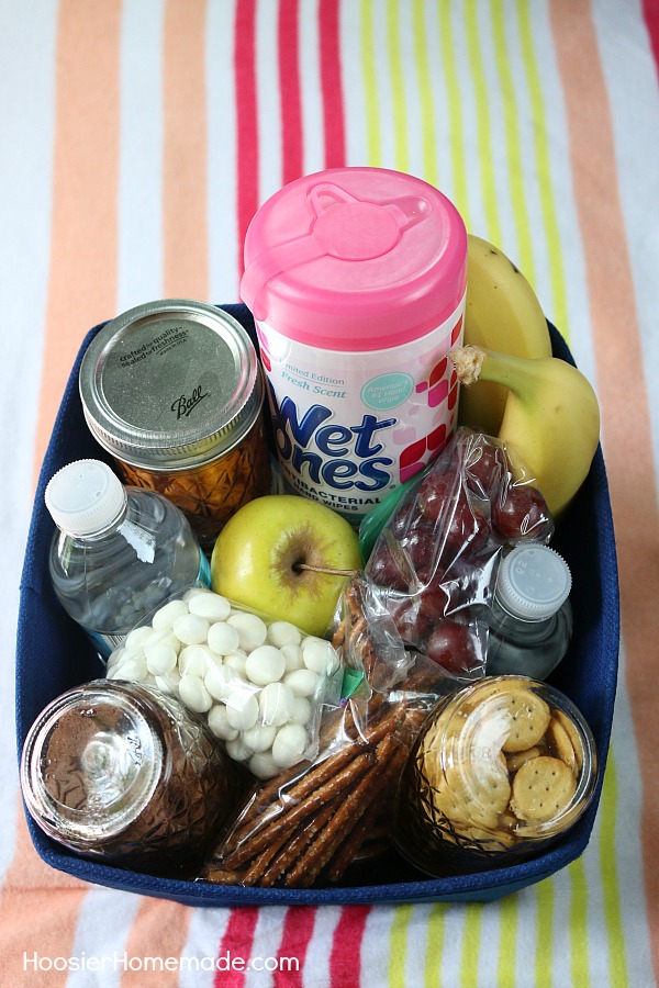 It's Summertime! Are you heading out on the road? This Portable Snack Basket is the perfect way to avoid the drive-thru!