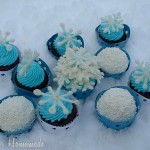 Snowflake Cupcakes