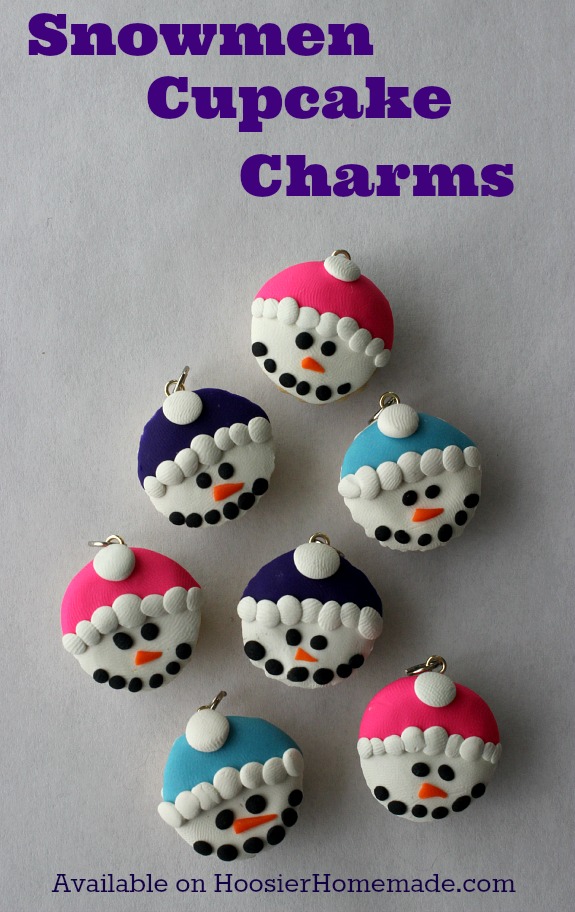 Love cupcakes? These adorable Snowmen Cupcake Charms are adorable! Grab yours today! Pin to your Cupcake Board!