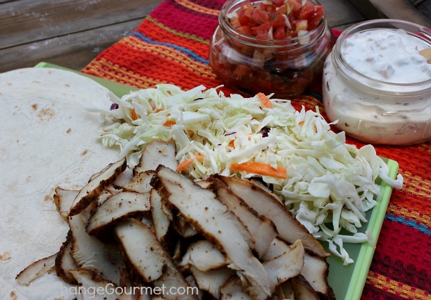 Southwest Chicken Wraps