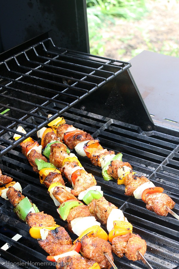 Add a little kick to your grill! These Southwestern Pork Kabobs are full of flavor, easy enough for a weeknight meal but special enough to serve at a party! 