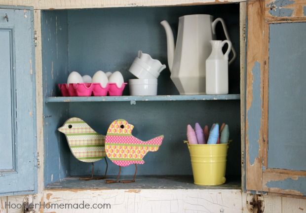 Spring Decorating Ideas | from HoosierHomemade.com